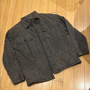 Ralph Lauren Double RL Black Lightweight Quilted Jacket